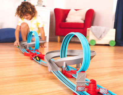 Turbo Dash Race Track Playset (28pcs)