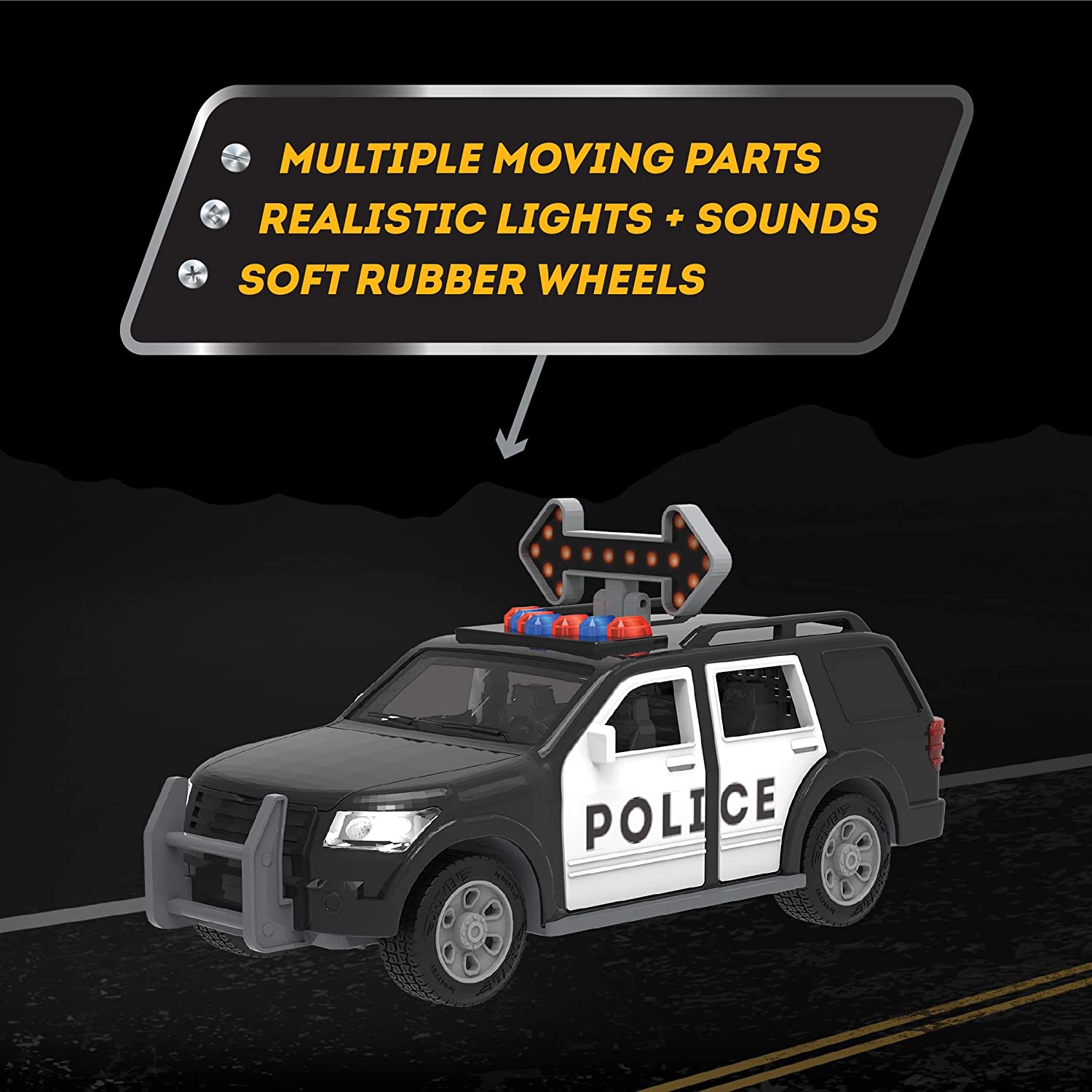 Micro Series Police SUV