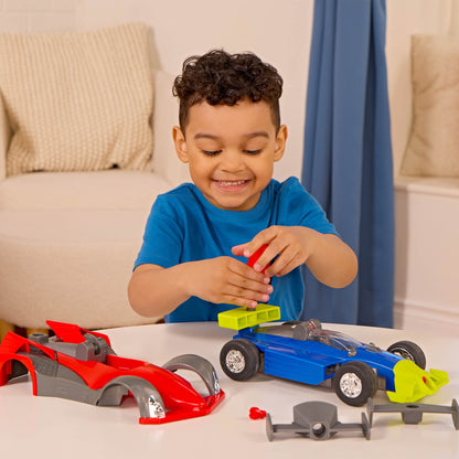 Take-Apart Remote Control Race Car Toy Play Set