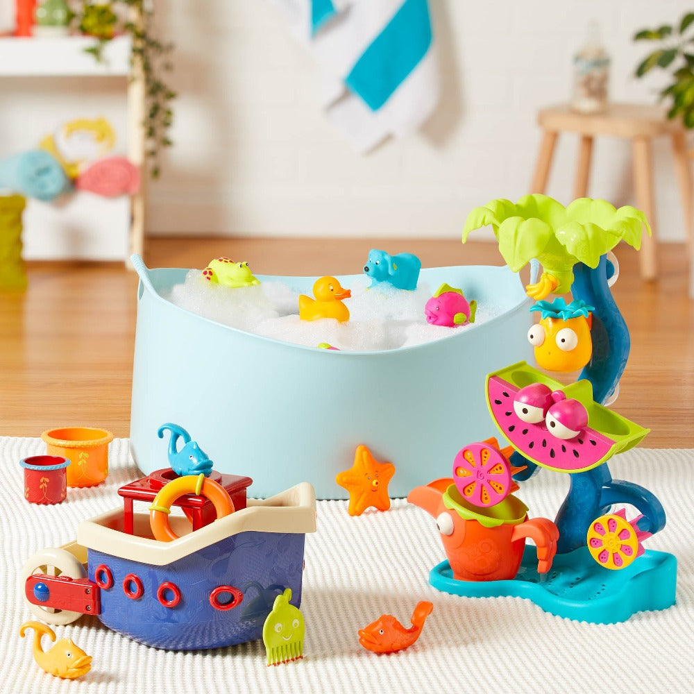 Water Wheel Tropical Waterfall