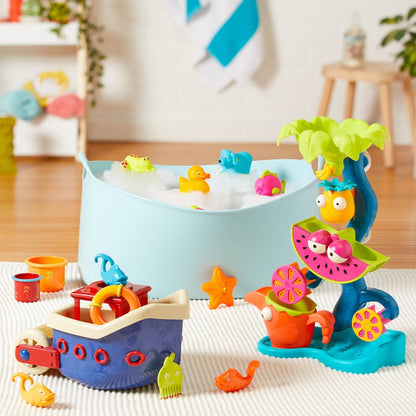 Water Wheel Tropical Waterfall