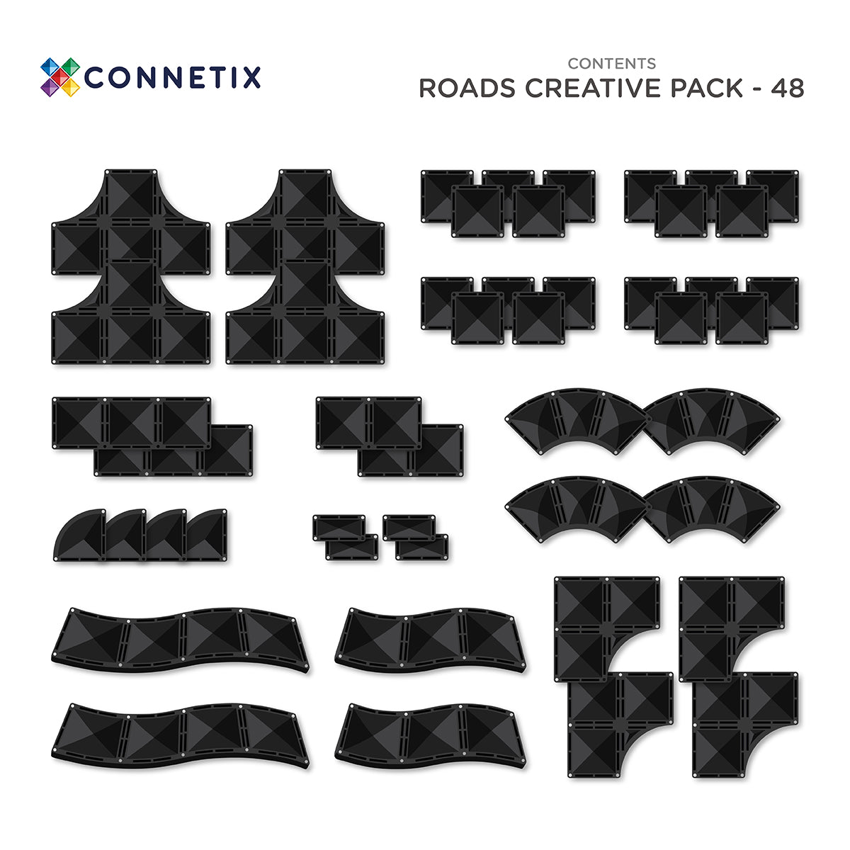 Creative Roads Pack - 48 Pieces