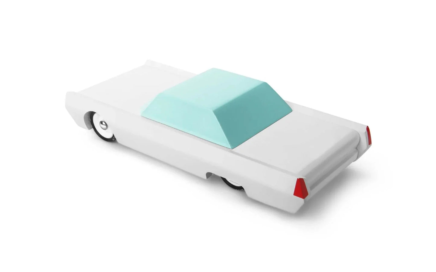 White Beast Wooden Toy Car