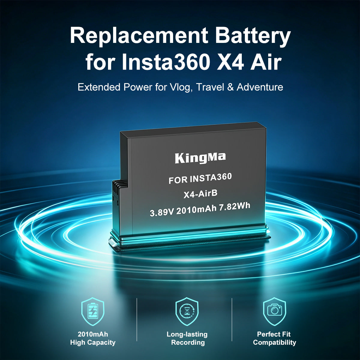 Replacement Battery for Insta360 X4 Air