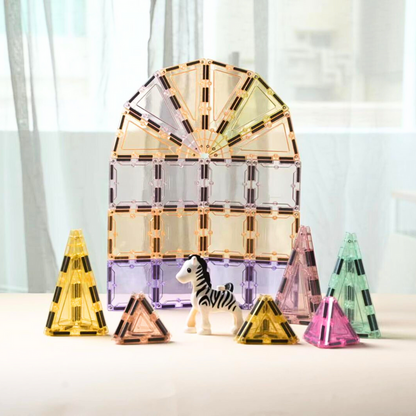 Magnetic Tiles 208 Pcs Grande Set - Light