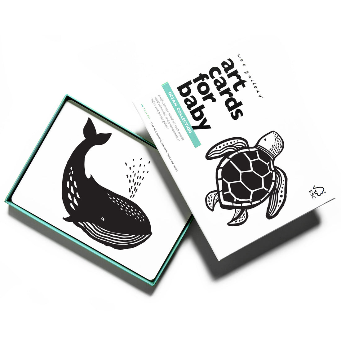 Art Cards for Baby - Ocean Animals