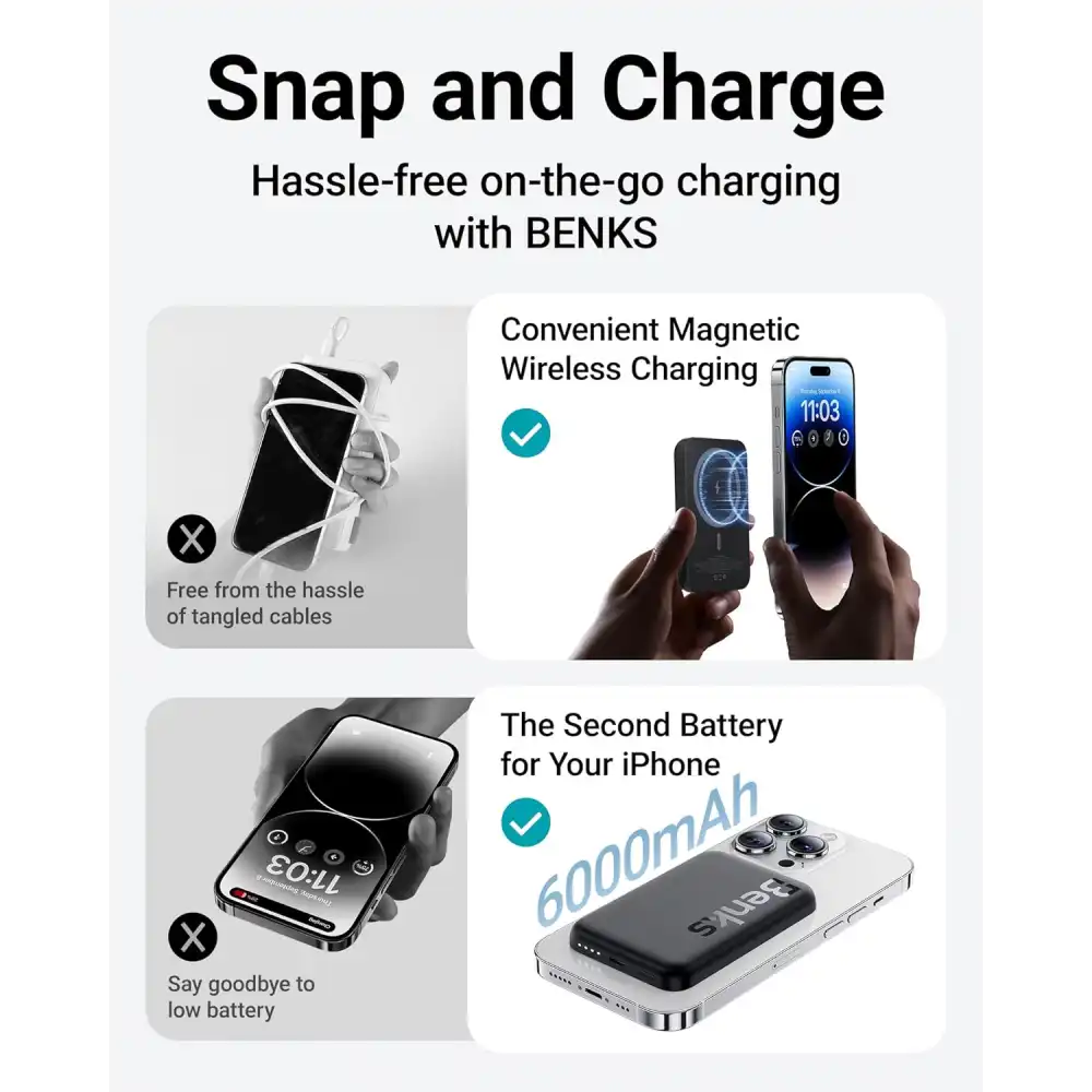 MP10 Magnetic Power Bank Juice Pod - 5