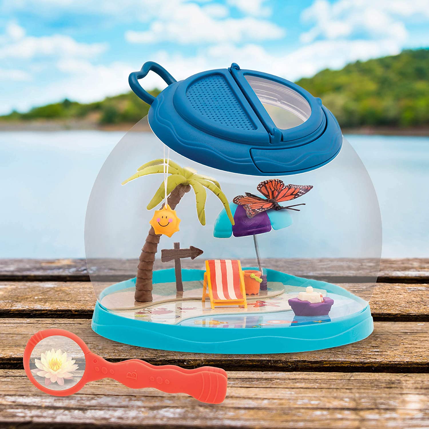 Tiki Retreat - Bug House & Magnifier