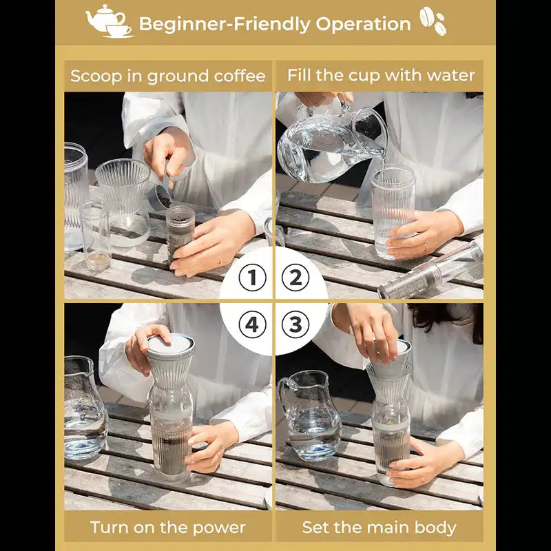 Cold Brew Coffee Maker - 5