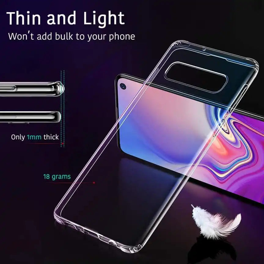 Essential Slim Clear Soft TPU Case (Clear) | Samsung Galaxy S10 E - 2