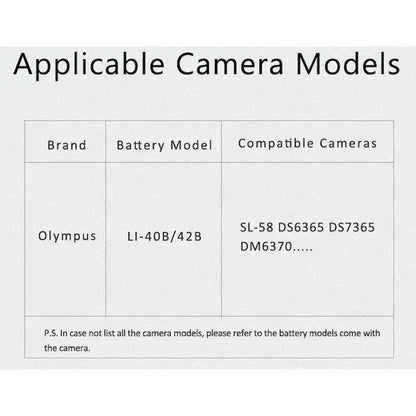 KingMa Li-40B / Li-42B / EN-EL10 / FNP-45 / K7006/ LI63 / CNP-80 / EN-EL10 | Battery | Li40B
