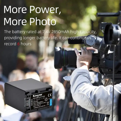 Kingma NP-FV100 Replacement Battery for Sony Cameras using FV100 type batteries - 5