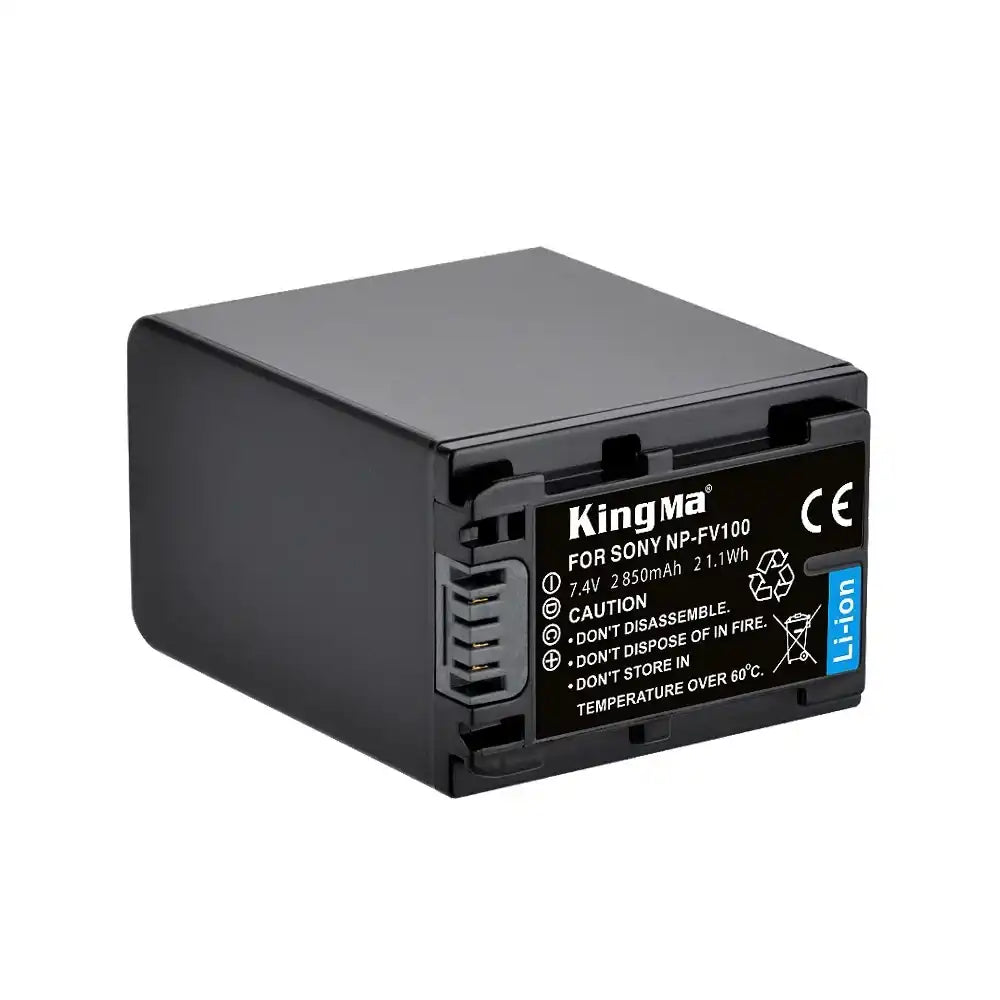 Kingma NP-FV100 Replacement Battery for Sony Cameras using FV100 type batteries - 1