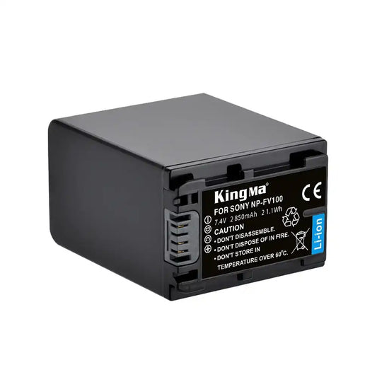 Kingma NP-FV100 Replacement Battery for Sony Cameras using FV100 type batteries - 1