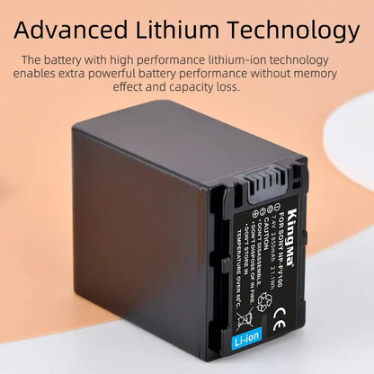 Kingma NP-FV100 Replacement Battery for Sony Cameras using FV100 type batteries - 4