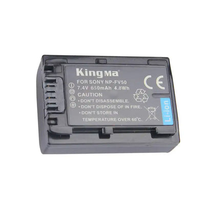 Kingma NP-FV50 Camera Replacement Battery for Sony Cameras using FV50 type batteries - 1