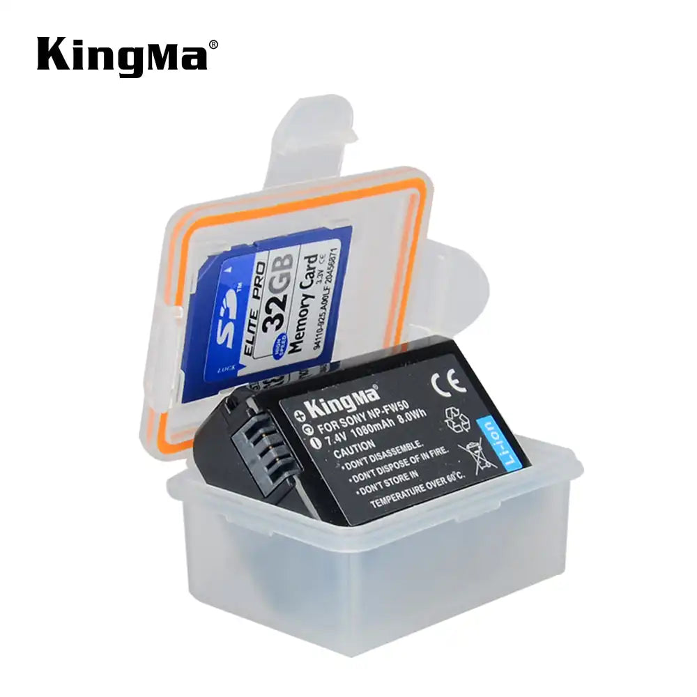 KingMa Single Slot Battery Protective Case | Canon / Sony - 2
