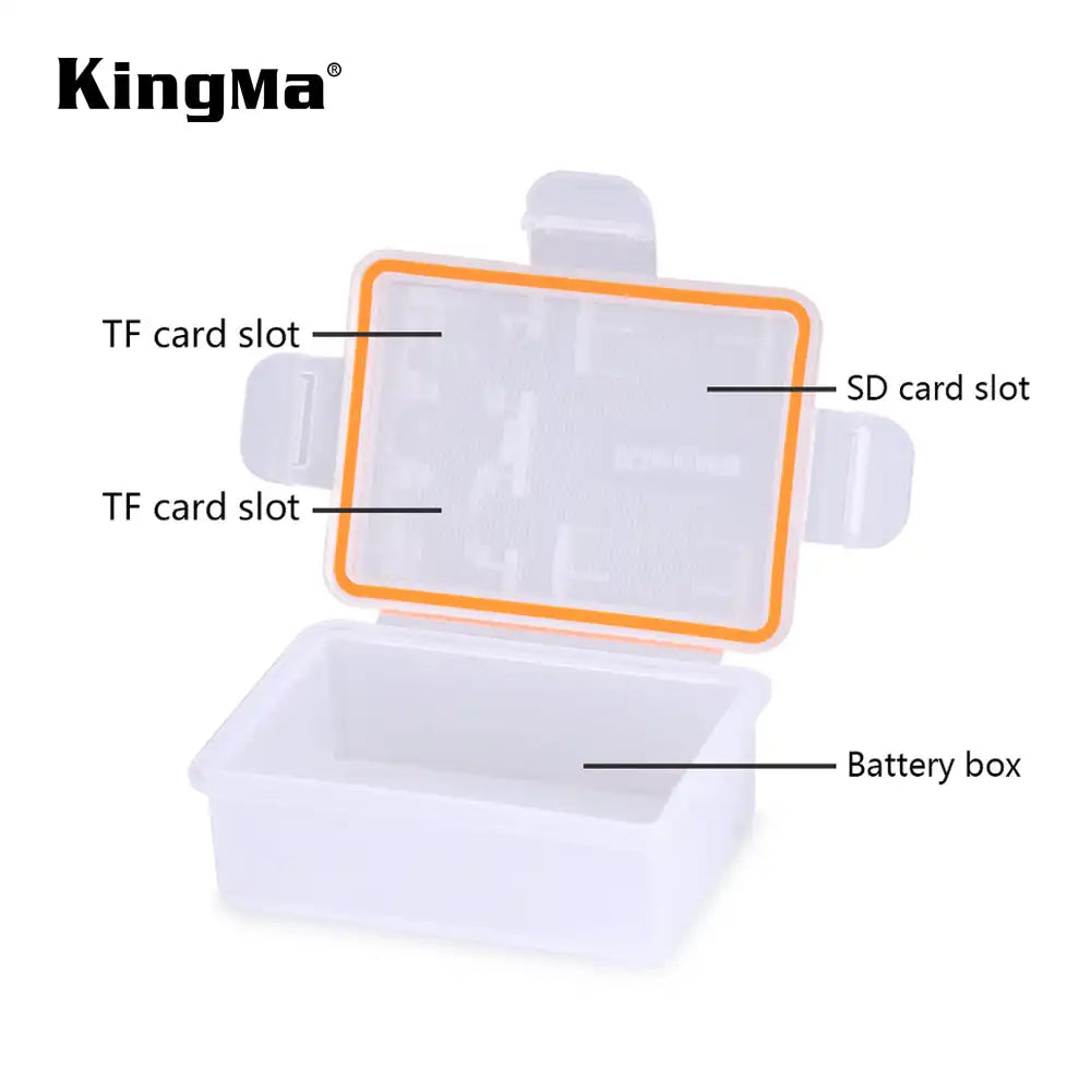 KingMa Single Slot Battery Protective Case | Canon / Sony / Nikon / Pentax / Olympus - 5