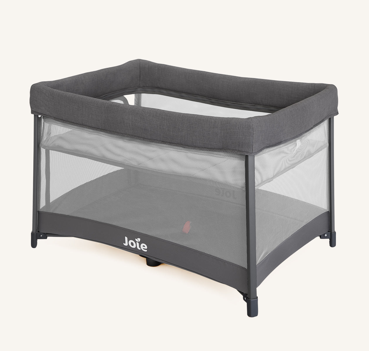 amigo™ One-hand Fold Travel Cot - Thunder
