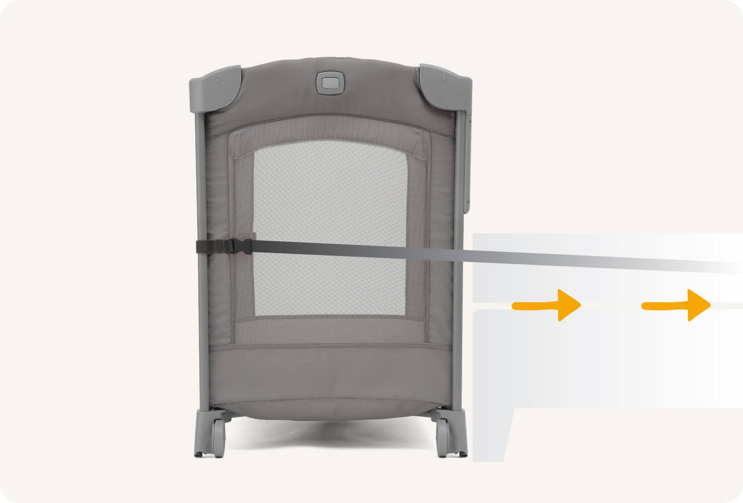 Kubbie Sleep Bedside Crib & Travel Cot
