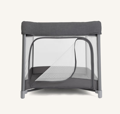 amigo™ One-hand Fold Travel Cot - Thunder