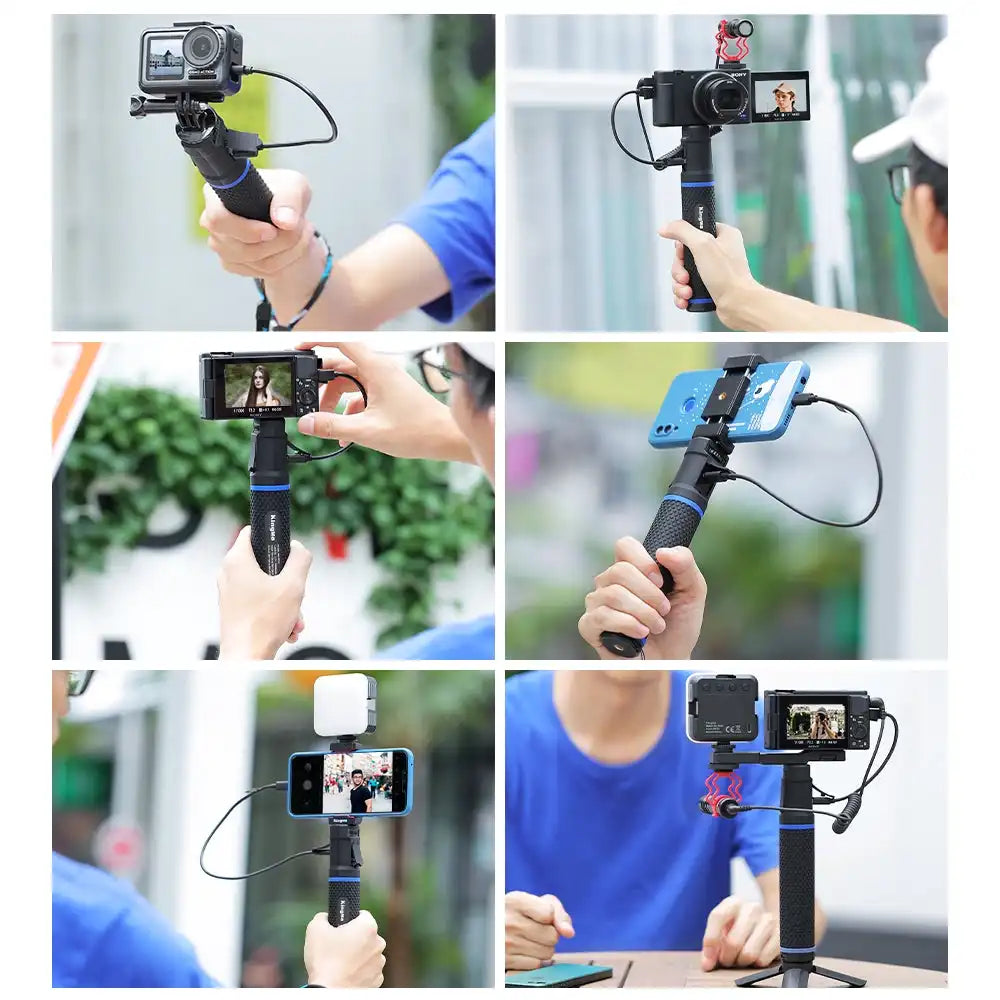 KingMa 10000mAh Power Handle Grip | Cameras GoPro Mobile Phones and more - 6