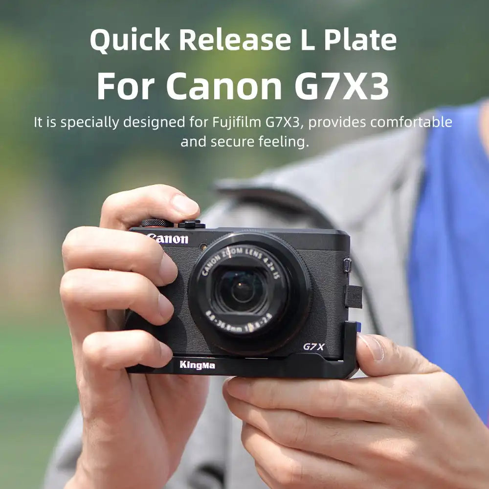 KingMa BM-G7X3 | Canon | L-Plate Bracket - 4