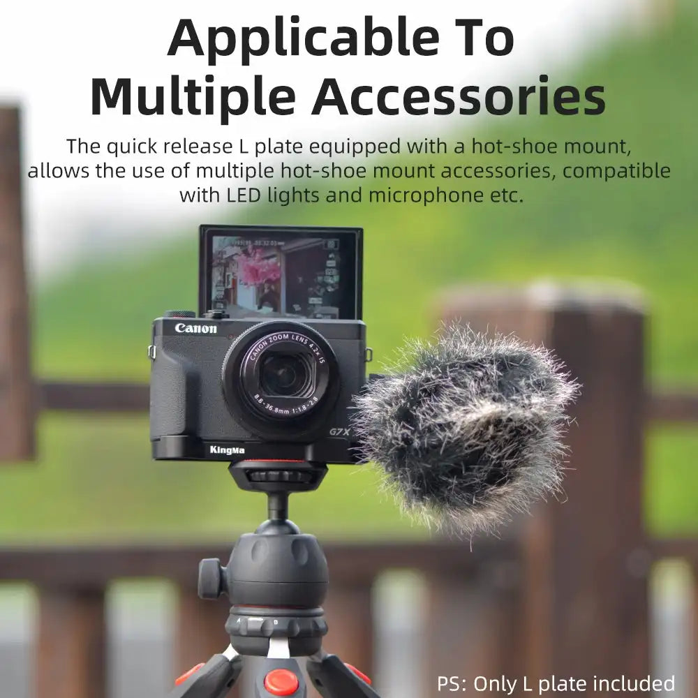 KingMa BM-G7X3 | Canon | L-Plate Bracket - 5