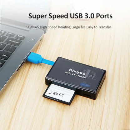 KingMa BM-U001 | CF TF & SD Card Reader | USB 3.0 - 5