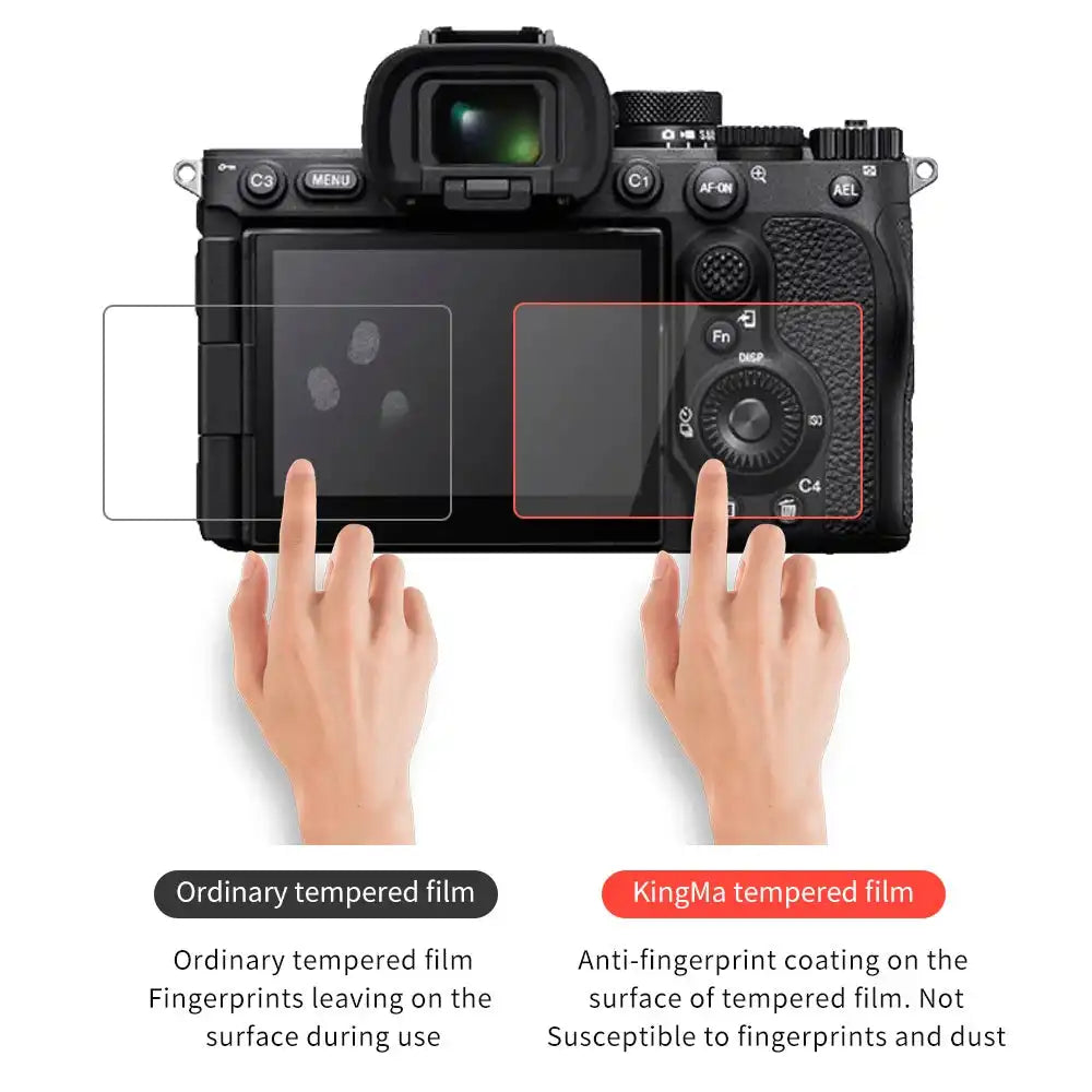 KingMa BMTG003-A6000 | Sony / Olympus / Panasonic | Camera Screen Protector - 3
