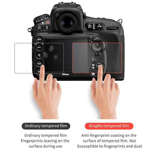KingMa BMTG006-D7100 | Nikon / Fujifilm / Samsung | Camera Screen Protector - 2