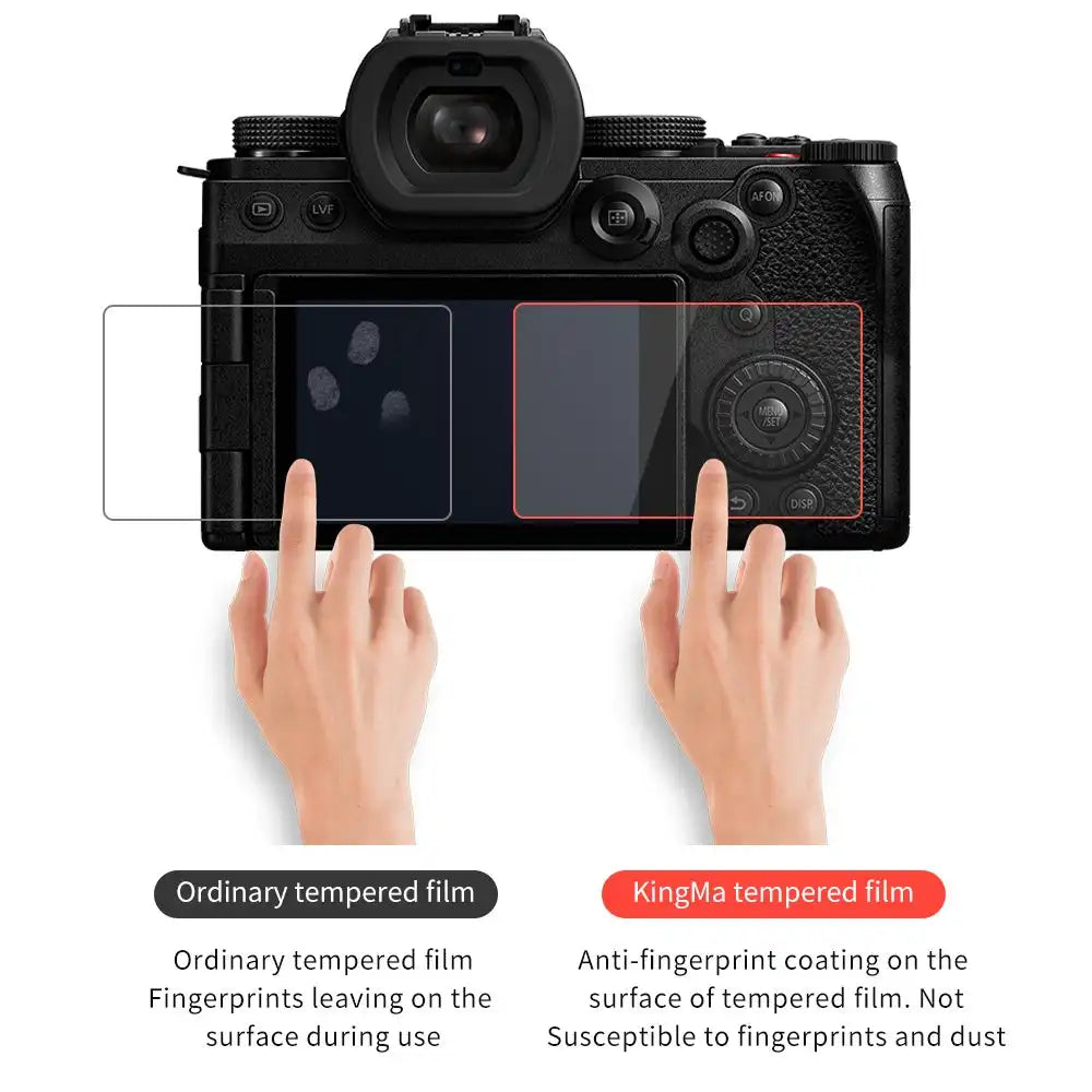 KingMa BMTG023-LX100 | Panasonic / Nikon /Sony | Camera Screen Protector - 2
