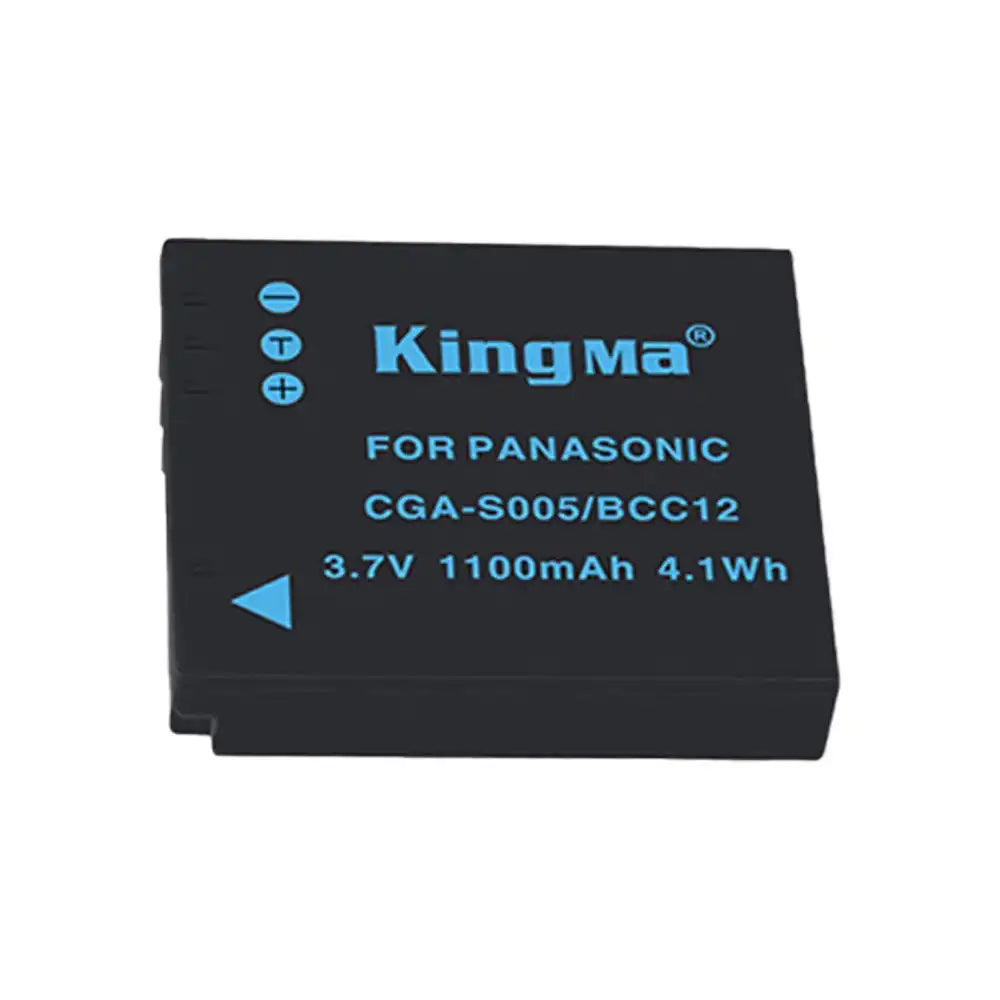 KingMa CGA-S005/DMW-BCC12 | Panasonic | 1100mAh | Replacement Battery - 1