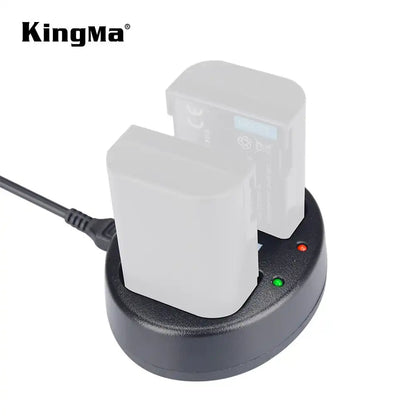 KingMa D-Li90 Charger | Pentax | Dual Slot | LED - 5