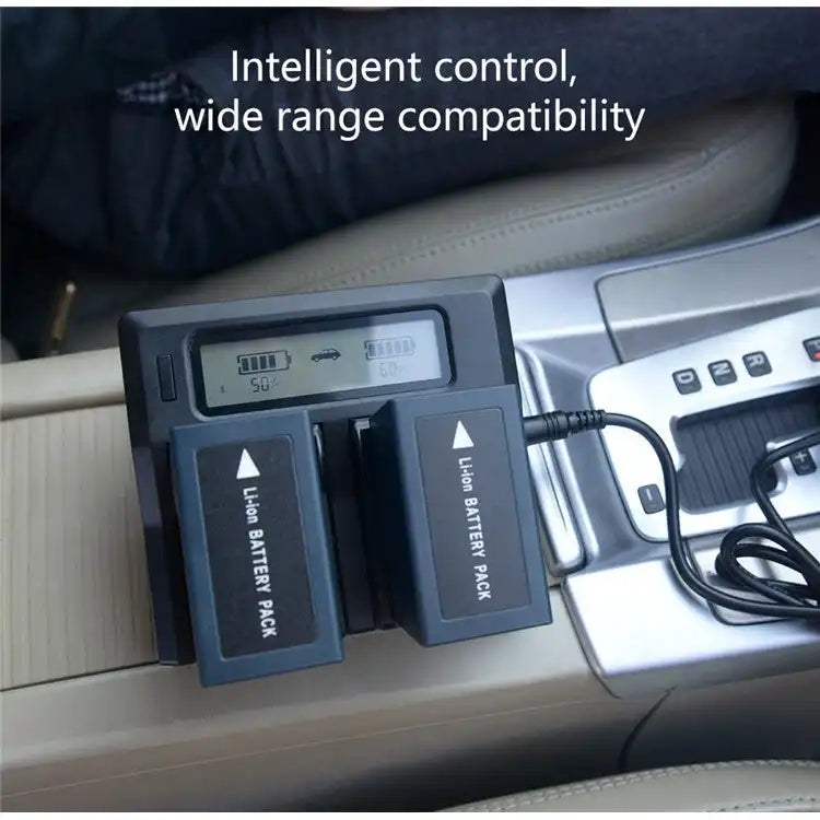 KingMa D07S / D08S / D16S / D28S / D54S Smart AC/DC Charger | Panasonic | Dual Slot - 6