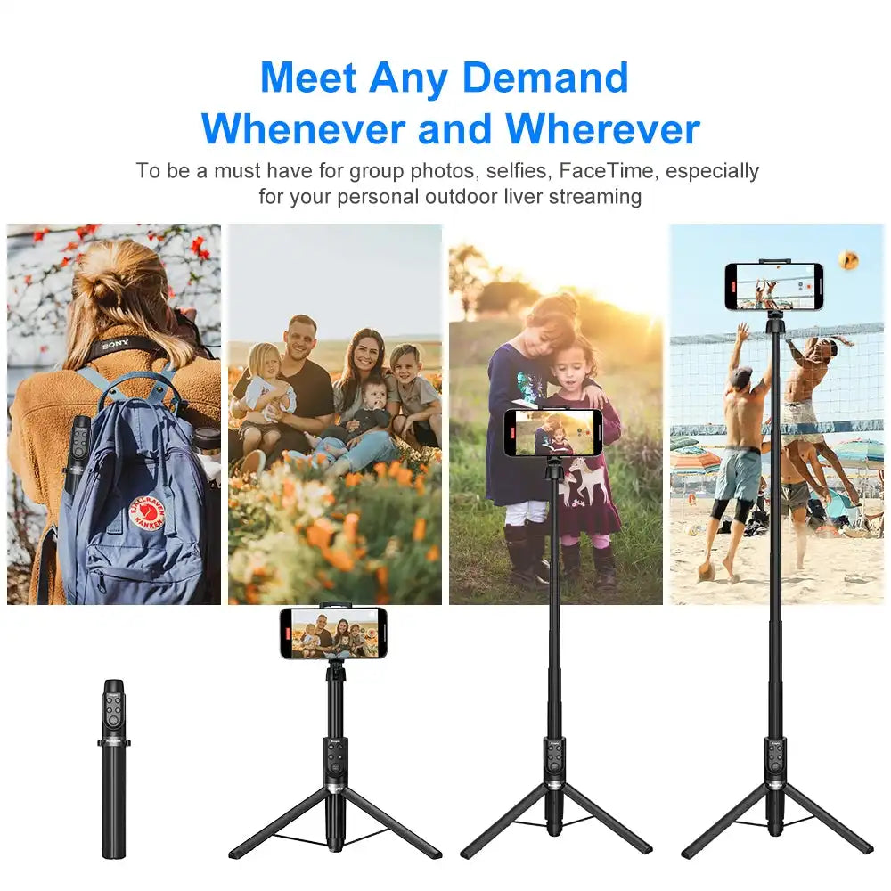 KingMa Detachable Bluetooth Selfie Stick Tripod | iPhone - 7