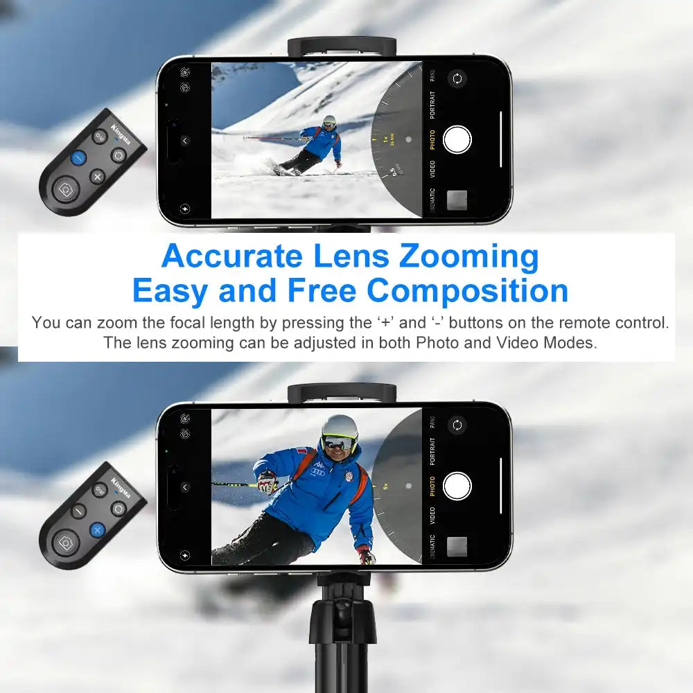 KingMa Detachable Bluetooth Selfie Stick Tripod | iPhone - 2
