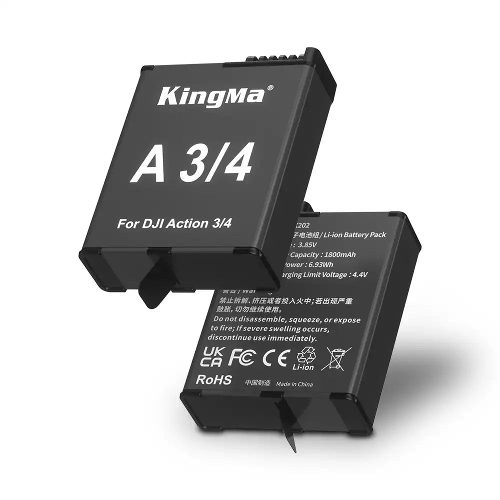 KingMa DJI OSMO Action 3/4 Rechargeable Replacement Battery - 1