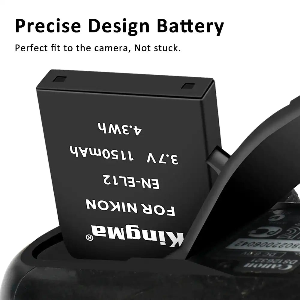 KingMa EN-EL12 | Nikon | 1150mAh | Replacement Battery - 2