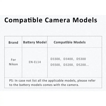 KingMa EN-EL14 | Nikon | 1030mAh | Replacement Battery - 4