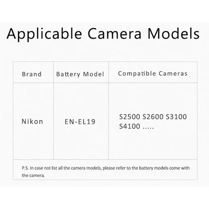KingMa EN-EL19 | Nikon | 600mAh | Replacement Battery - 3