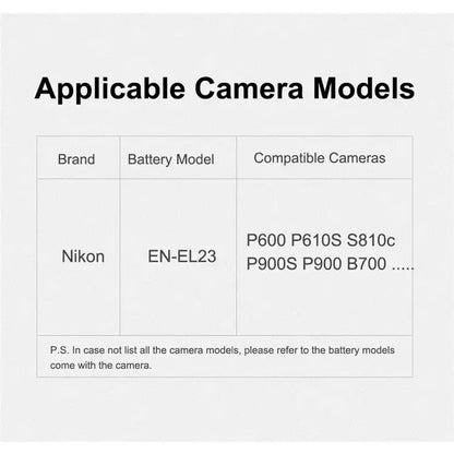 KingMa EN-EL23 | Nikon | 1700mAh | Replacement Battery - 5