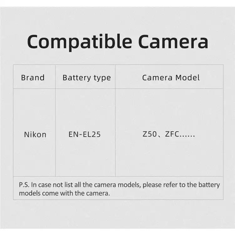 KingMa EN-EL25 | Nikon | 1200mAh | Replacement Battery - 6
