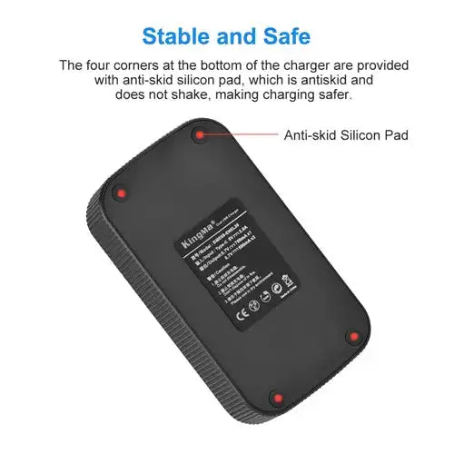 KingMa EN-EL25 Set | Nikon | 1200mAh Battery | Dual Charger | LCD - 6