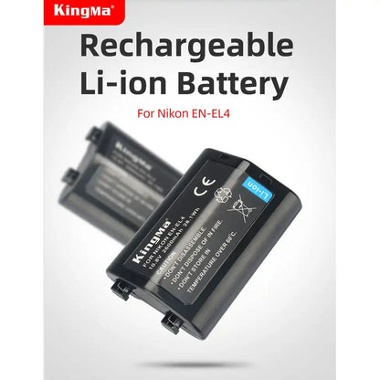 KingMa EN-EL4 | Nikon | 2600mAh | Replacement Battery - 5