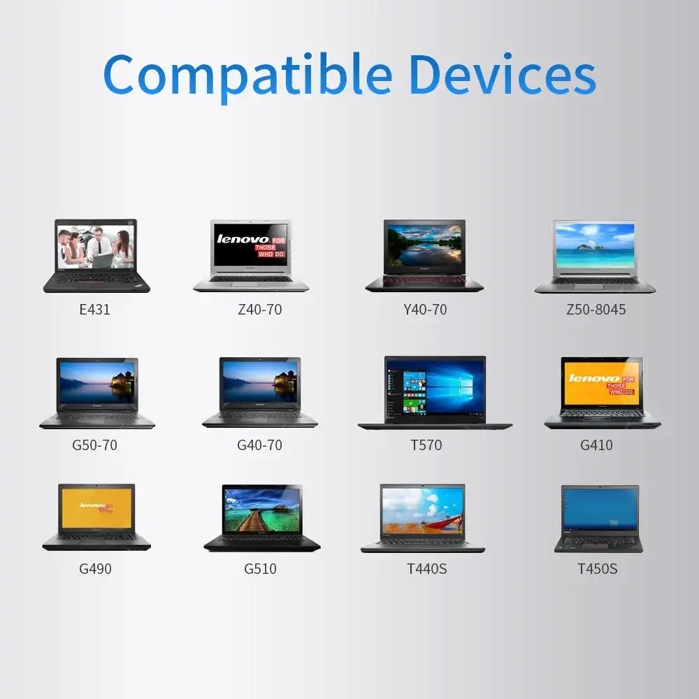 KingMa Fast Charging Cable | Lenovo | Square Tip 11mm x 4.5mm to Type-C Cable - 3