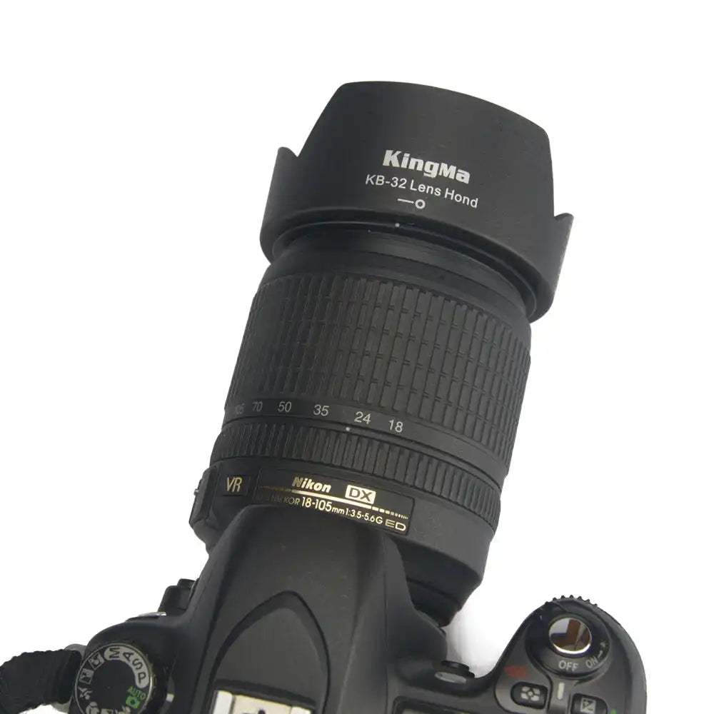 KingMa HB-32 Replacement Lens Hood | Nikon Model Lens - 4