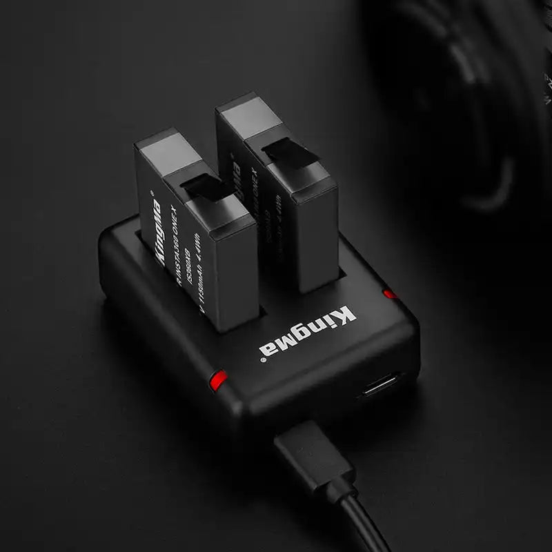 KingMa Insta360 One X Set | 1150mAh Battery | Dual Slot Charger - 3