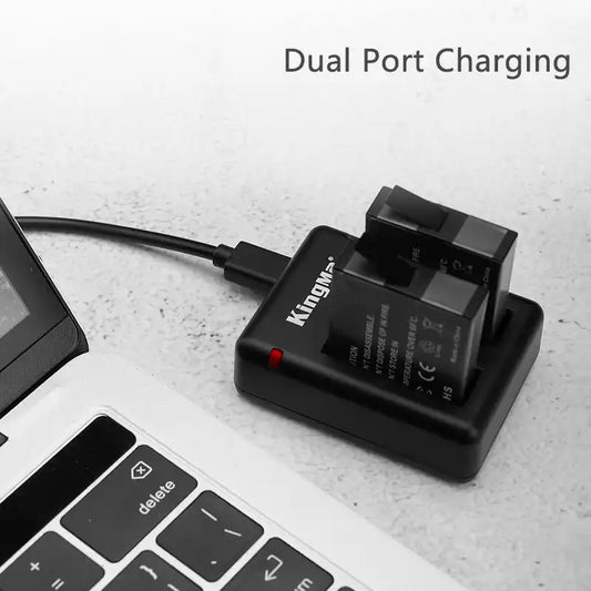 KingMa Insta360 One X Set | 1150mAh Battery | Dual Slot Charger - 2