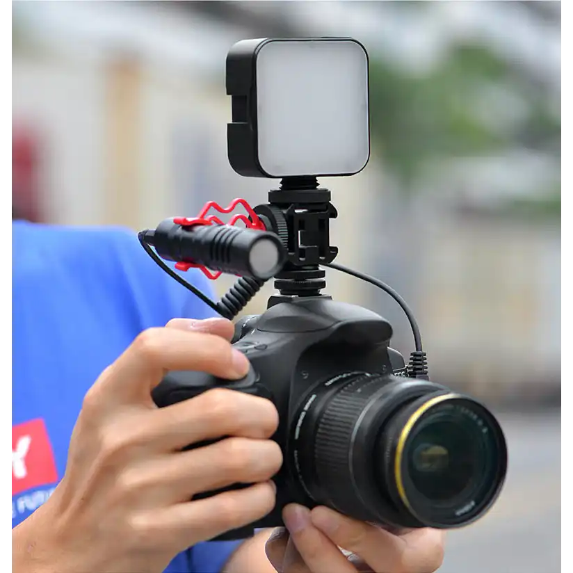 KingMa VL005 | Cold Shoe Mount | 3-Points - 4